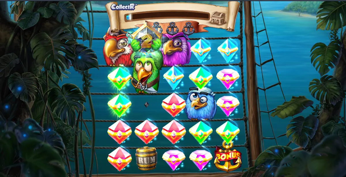 Pirots 1 Main Game Interface