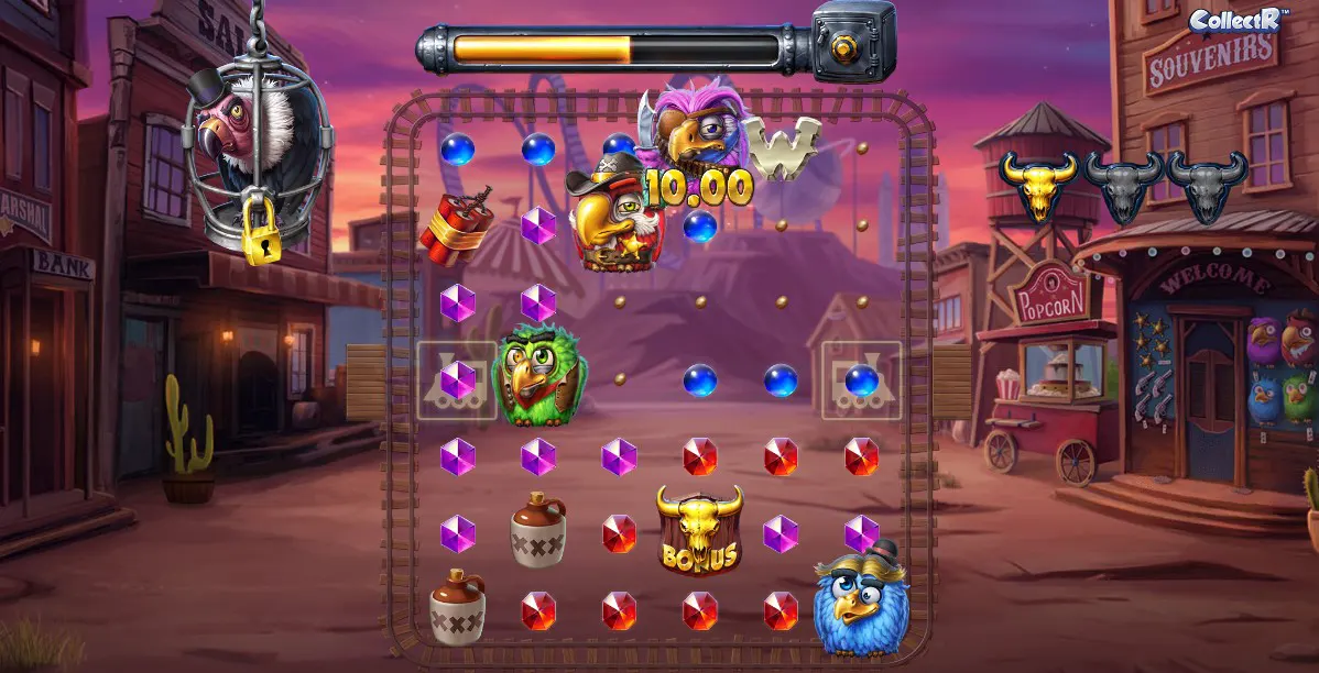 Pirots 3 Main Game Interface